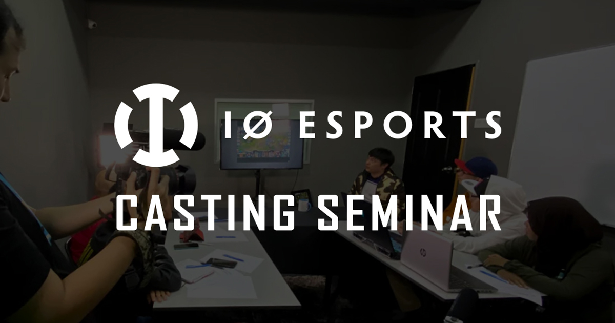 IO Esport Casting seminar